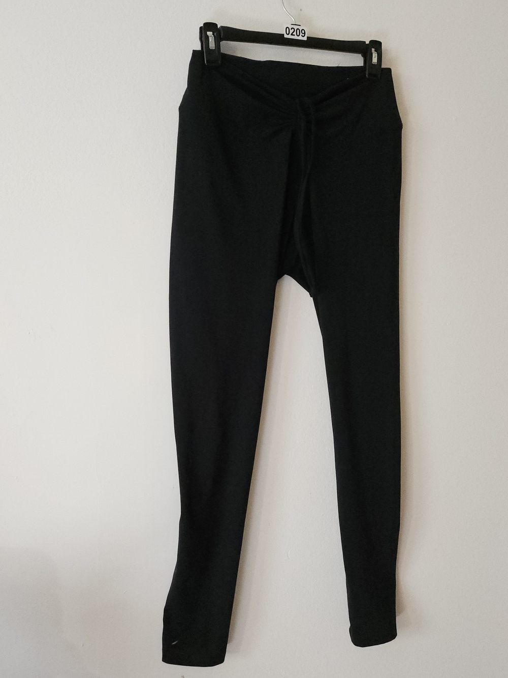 PINK Victoria's Secret Black Drawstring Leggings 209